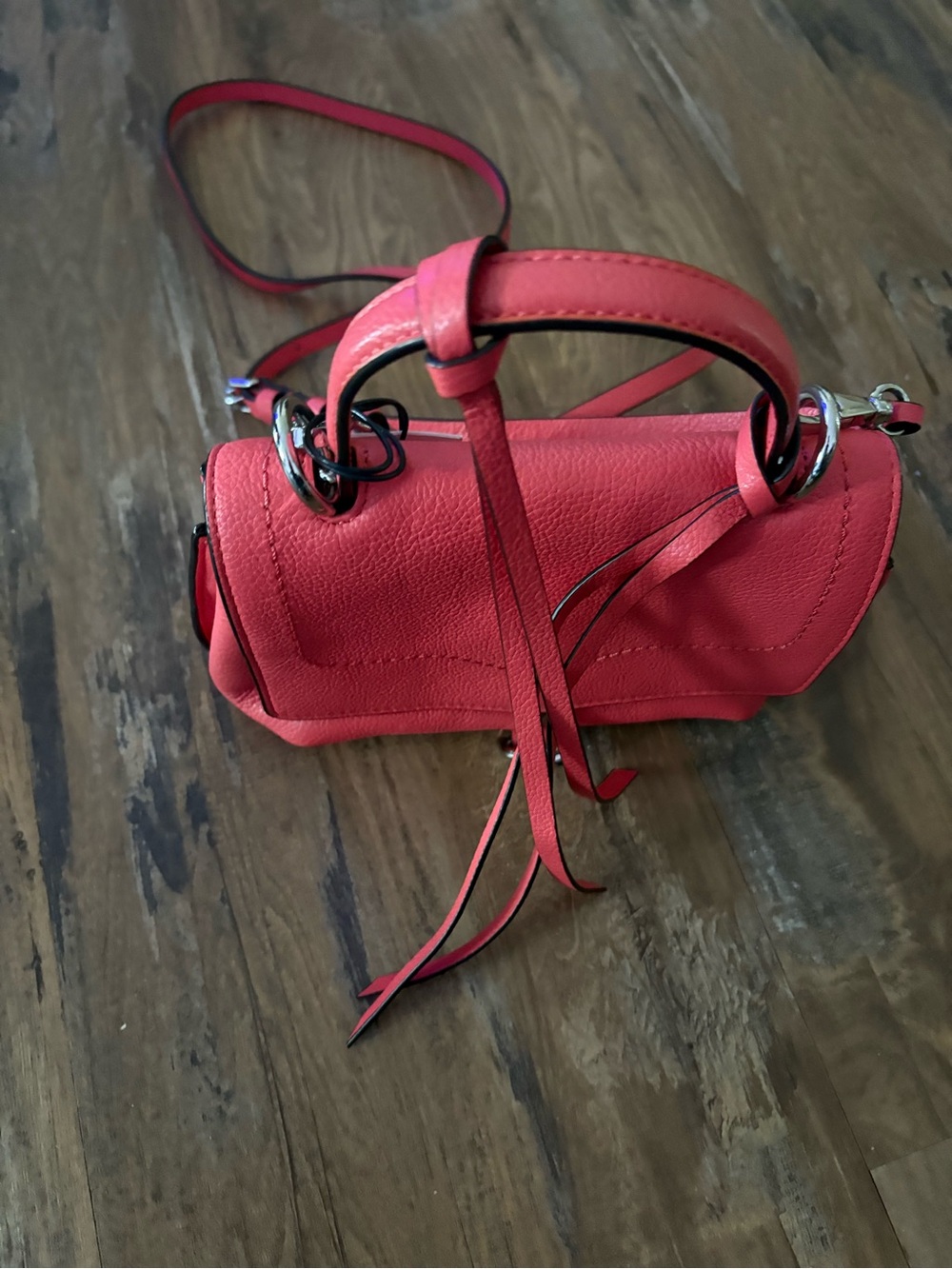 Rebecca Minkoff Women's Mini Stella Satchel Leather Crossbody Bag